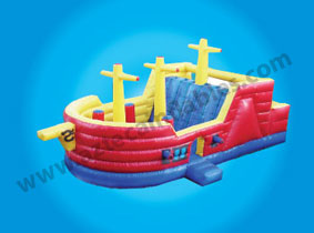 inflable barco pirata