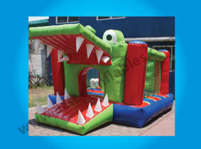 inflable cocodrilo
