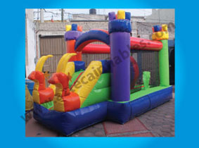 Juego inflable combo castillo medieval
