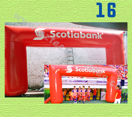 Arco Inflable ScotiaBank