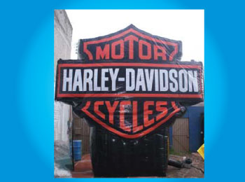 Logotipo Inflable Harley Davidson
