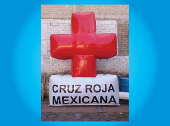 Logo Inflable Cruz Roja